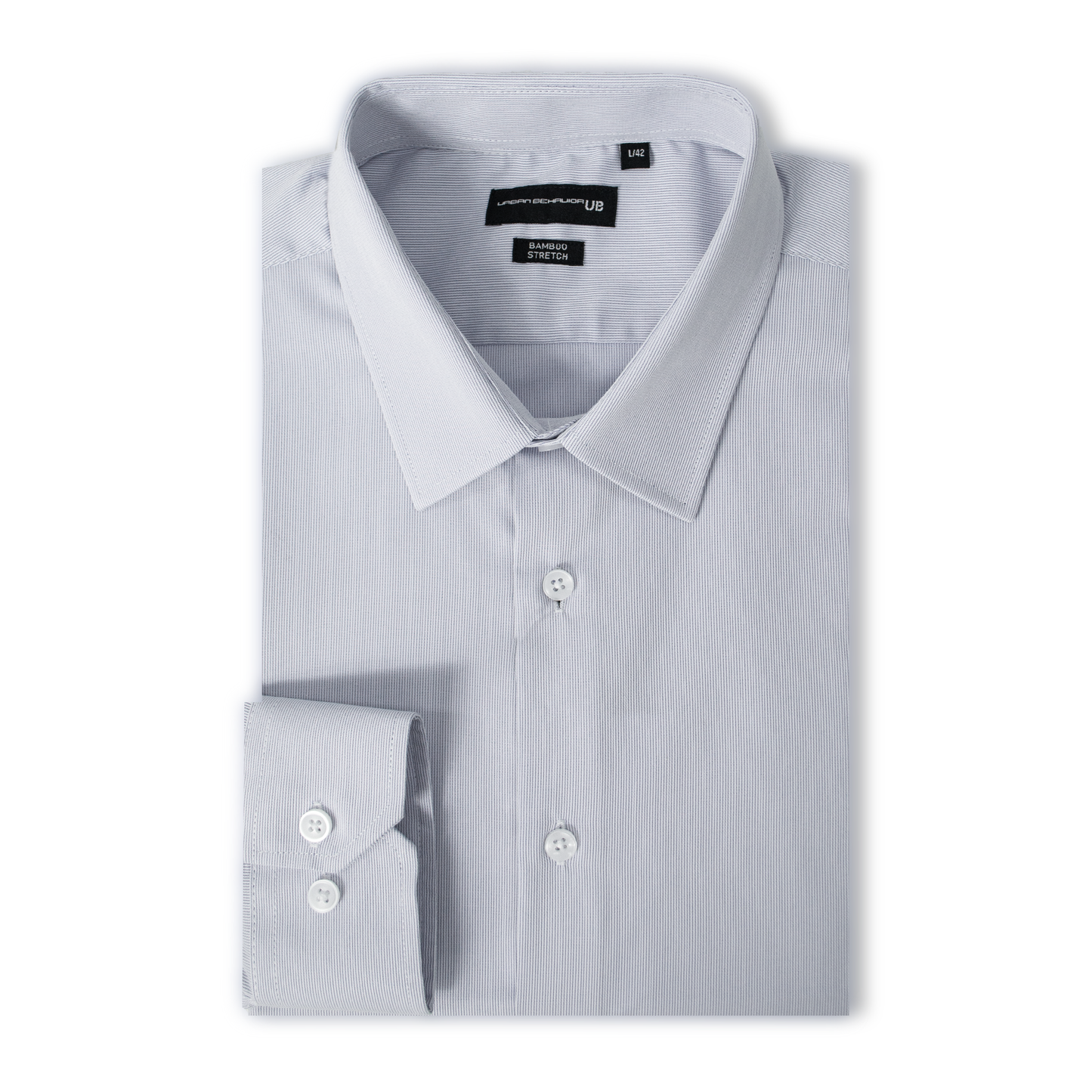 Louis Bamboo Fine Rib Shirt with Stretch