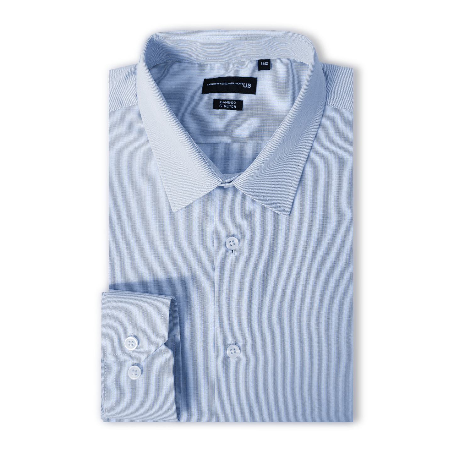 Louis Bamboo Fine Rib Shirt with Stretch