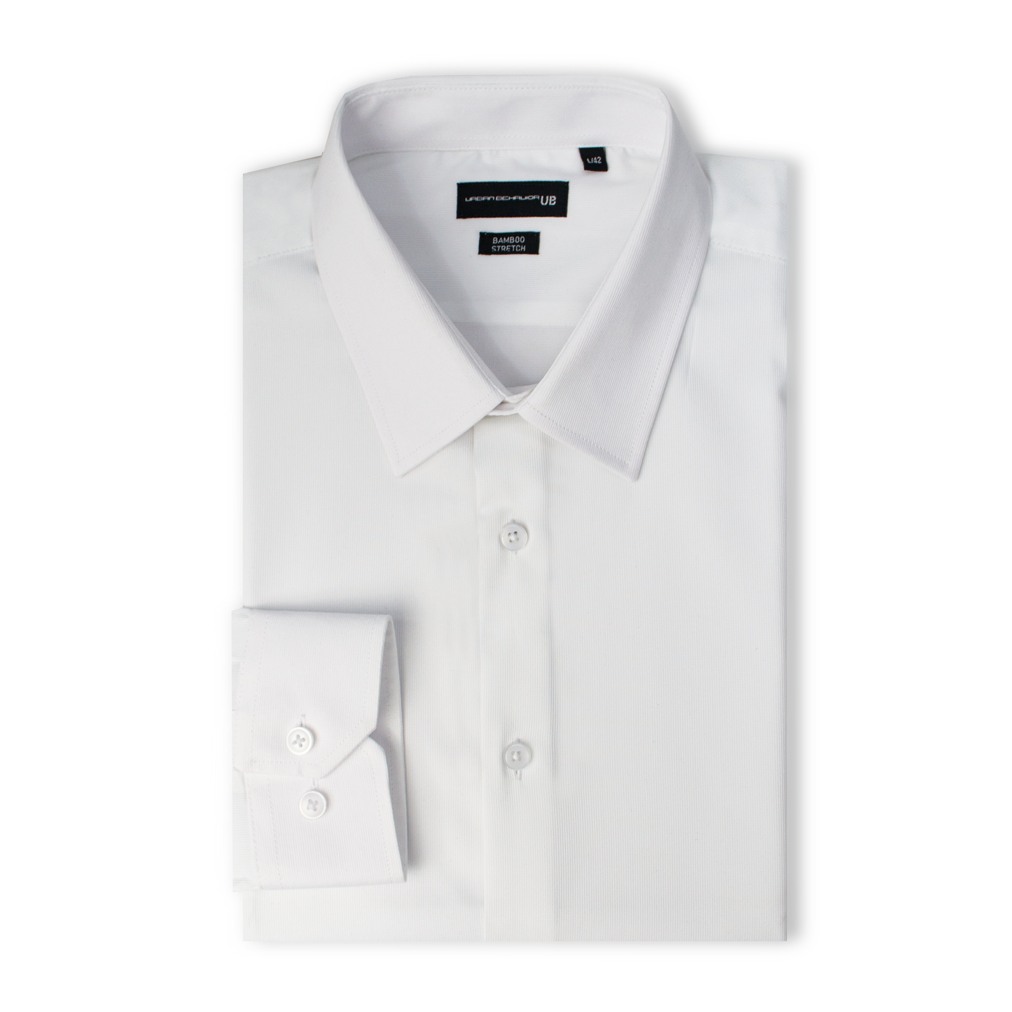 Louis Bamboo Fine Rib Shirt with Stretch