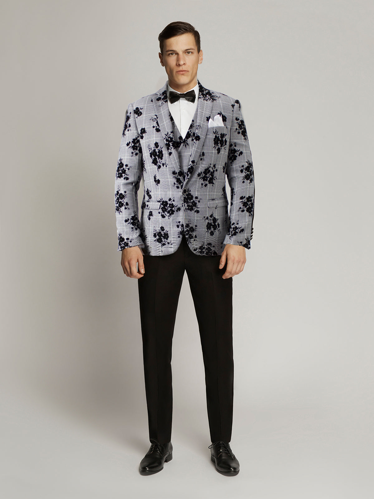 Carson Floral Check Jacket