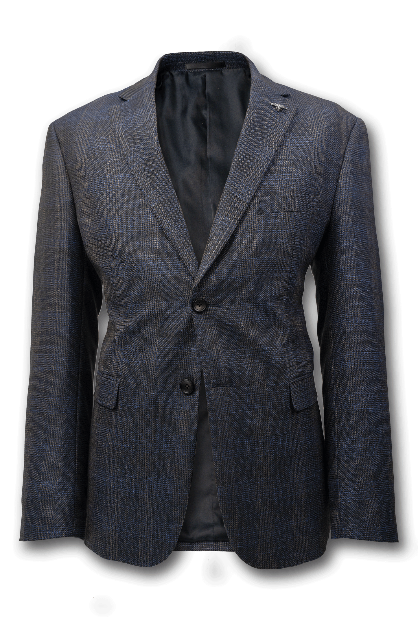 Harper Textured Check Suit