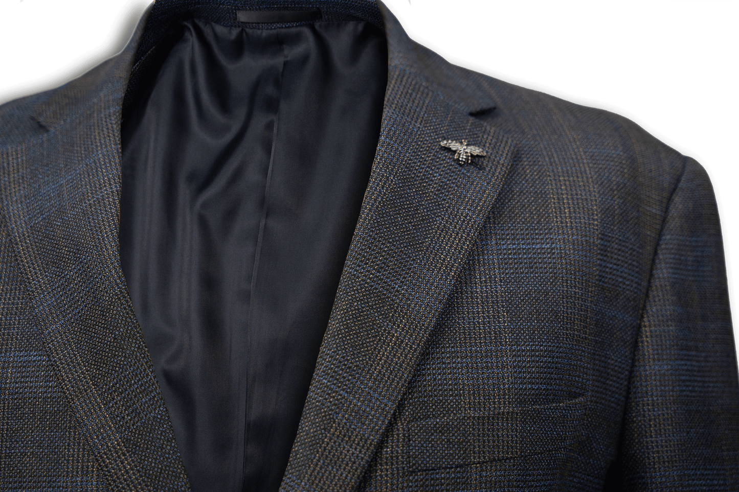 Harper Textured Check Suit