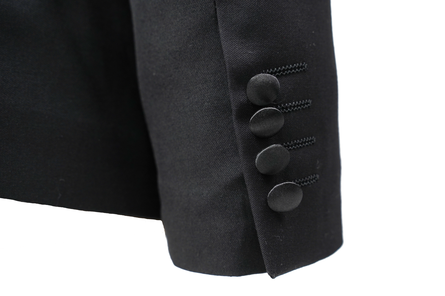 Heston Fine Twill Plain Shawl Lapel Jacket