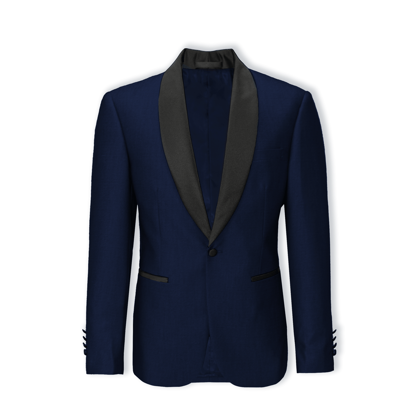 Max Fine Micro Texture Shawl Lapel Jacket