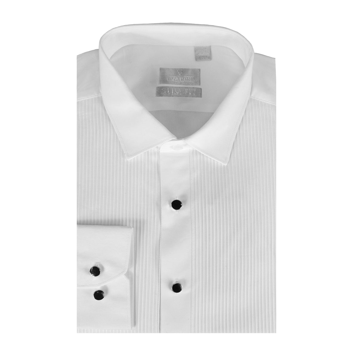 Jasper Poplin Long Sleeve Dinner Shirt-Regular Collar