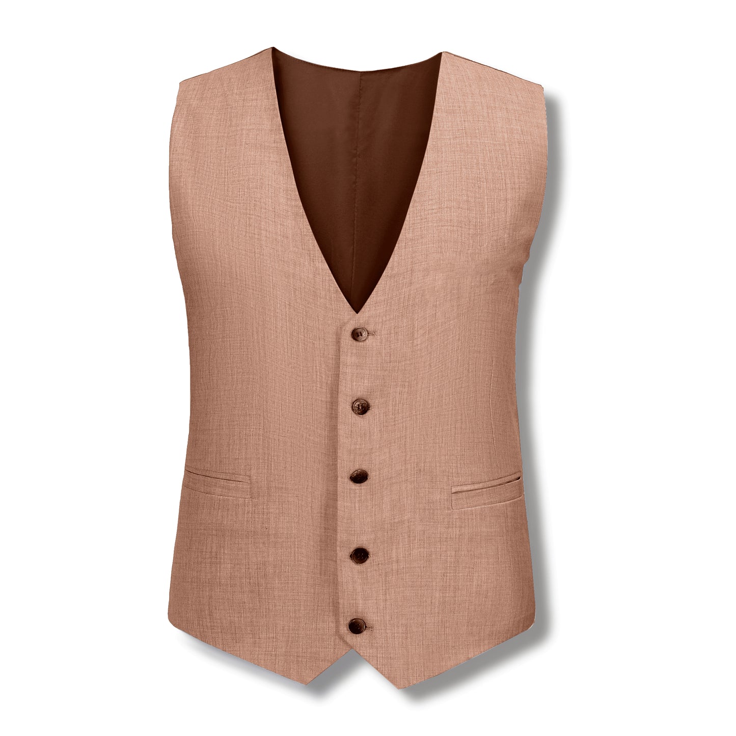 Matteo Men's 5B Wool Blend With Stretch Vest