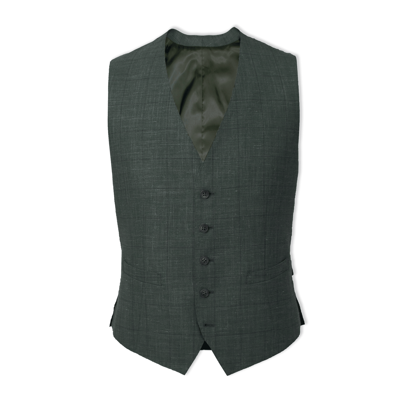 Dan Wool Linen 5B Vest