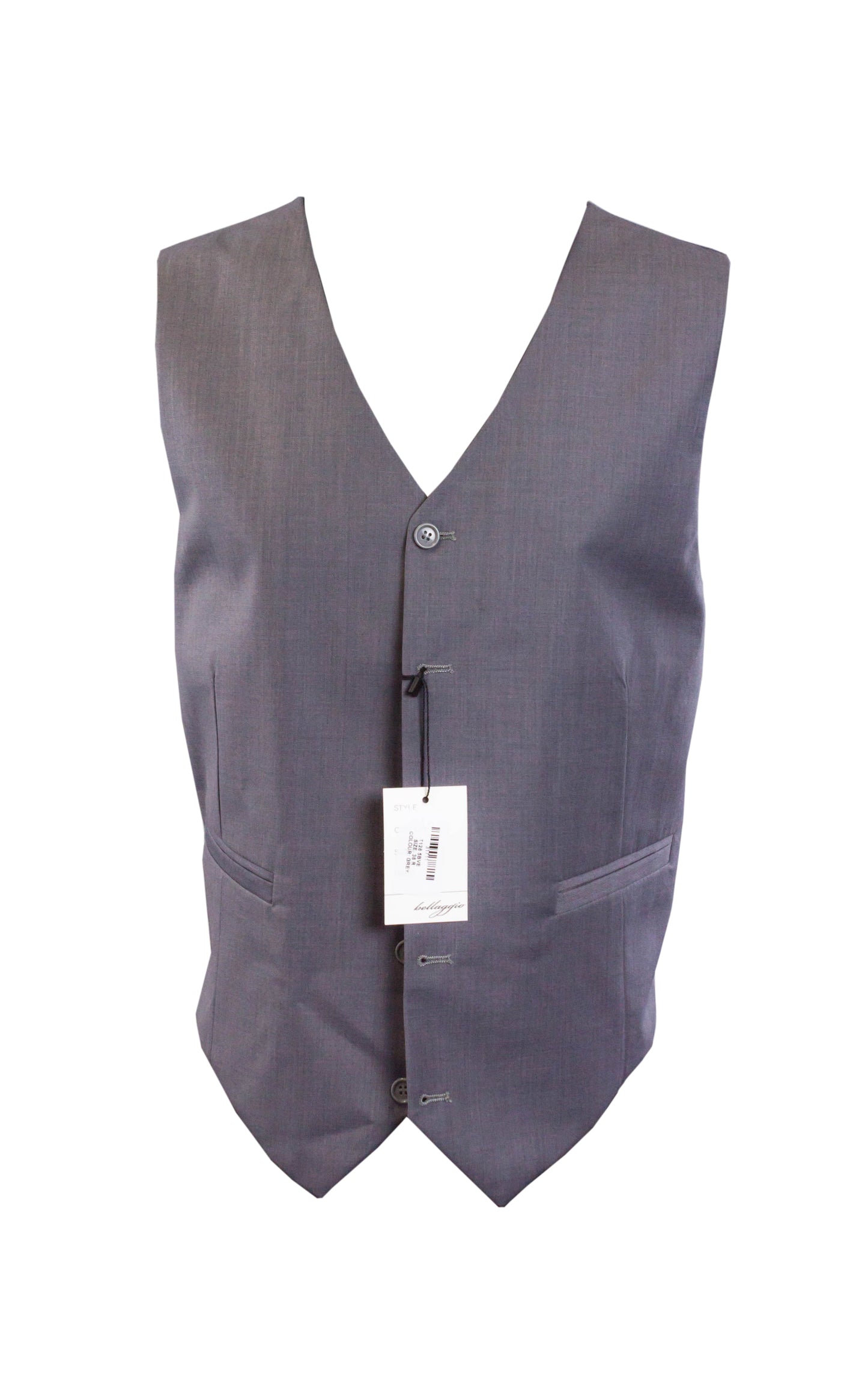 James Fine Twill Plain Vest