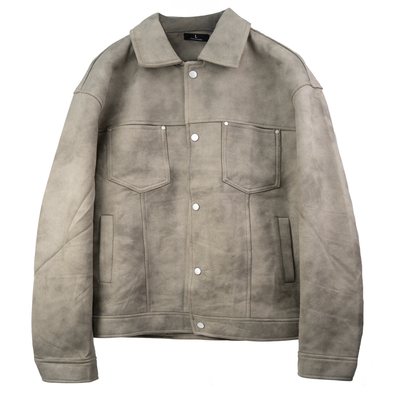 Relaxed Button Style Jacket