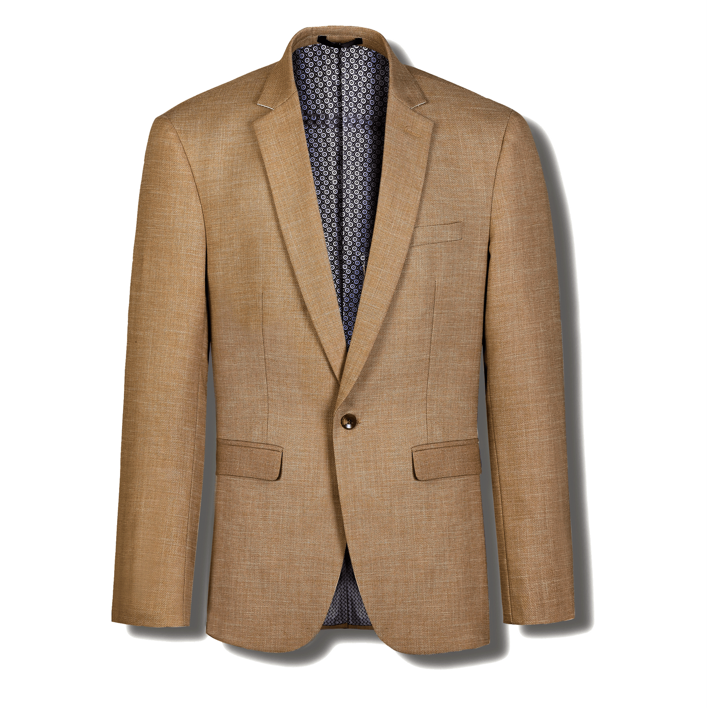 Houston Hopsac Weave Stretch 1 Button Boys Jacket