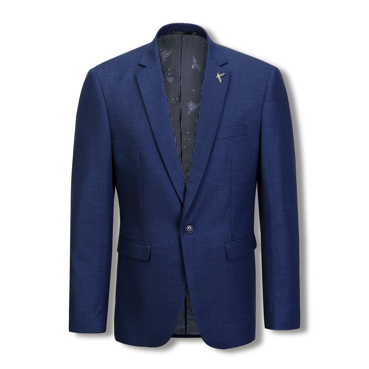 Houston Hopsac Weave Stretch 1 Button Boys Jacket