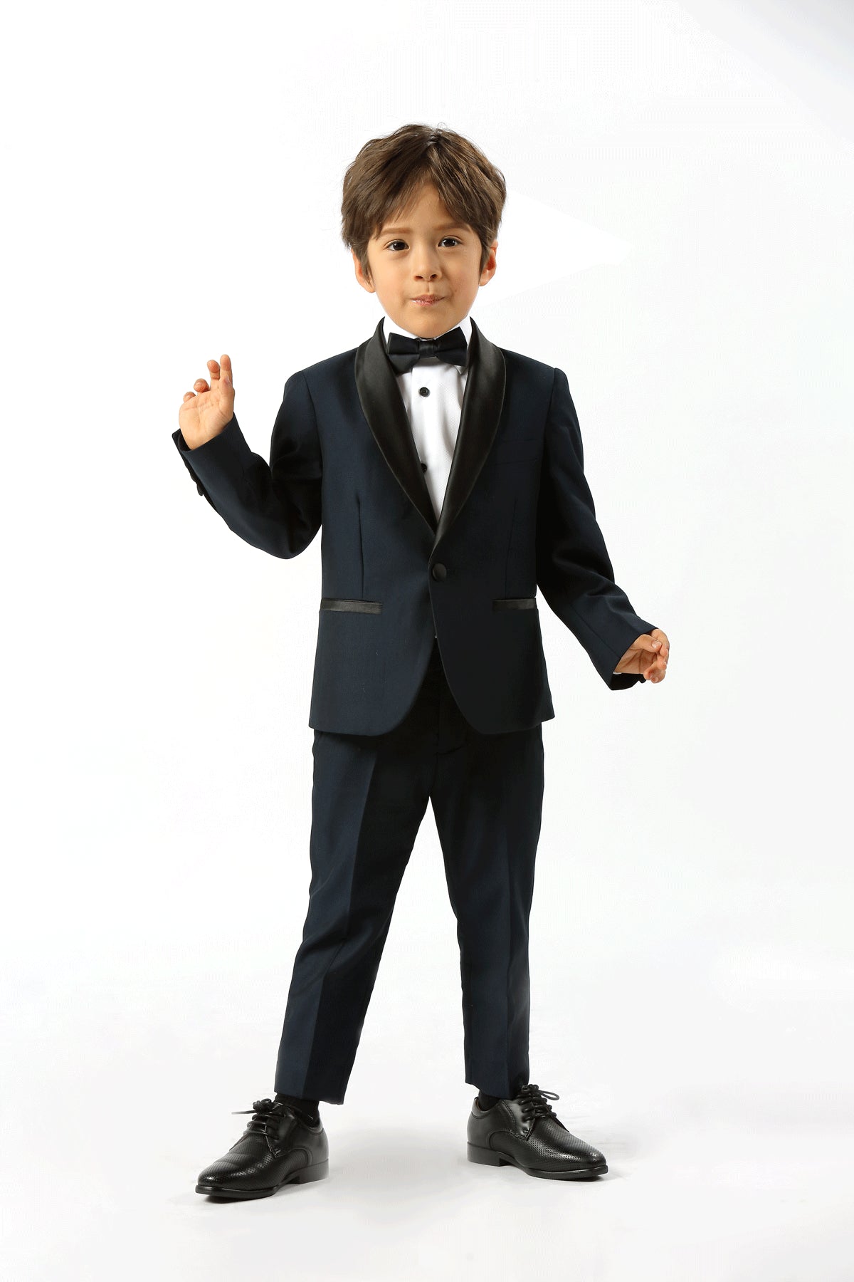 Max Fine Micro Texture Boys Suit