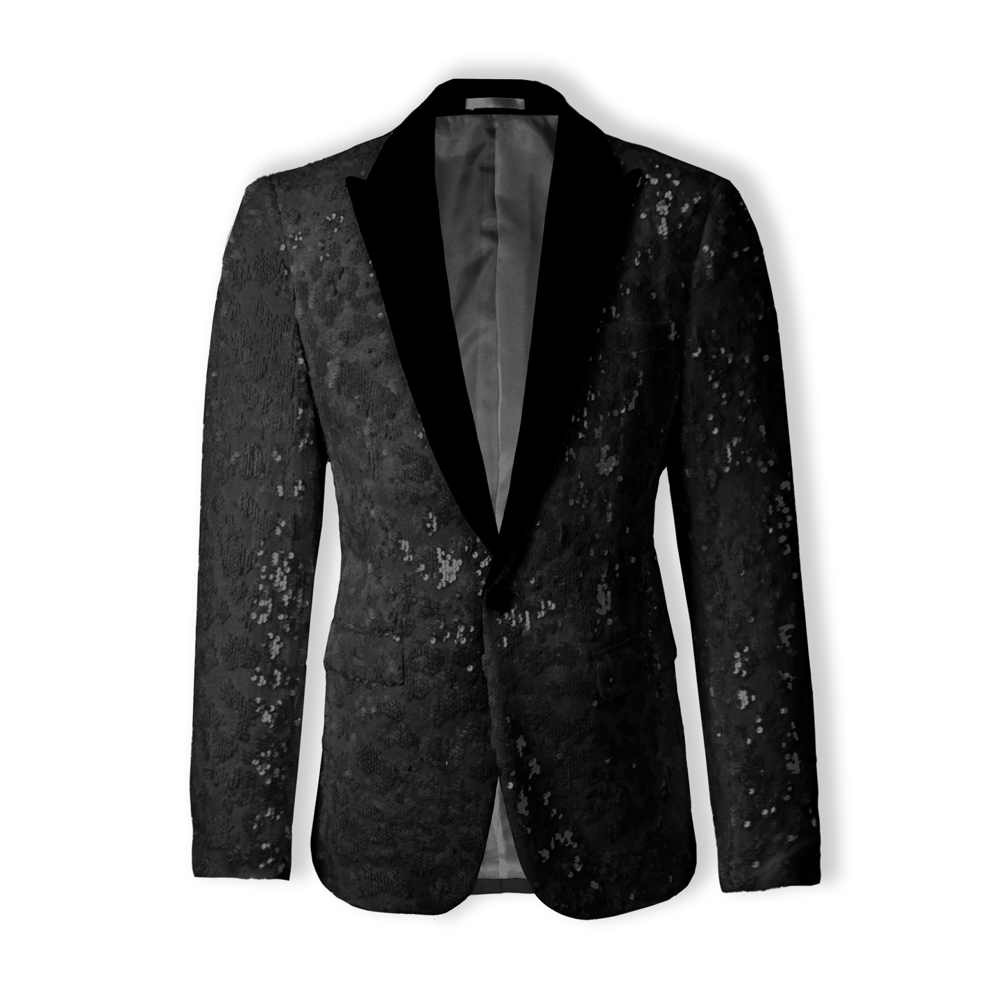 Rufus Sequin Peak Lapel Dinner Jacket