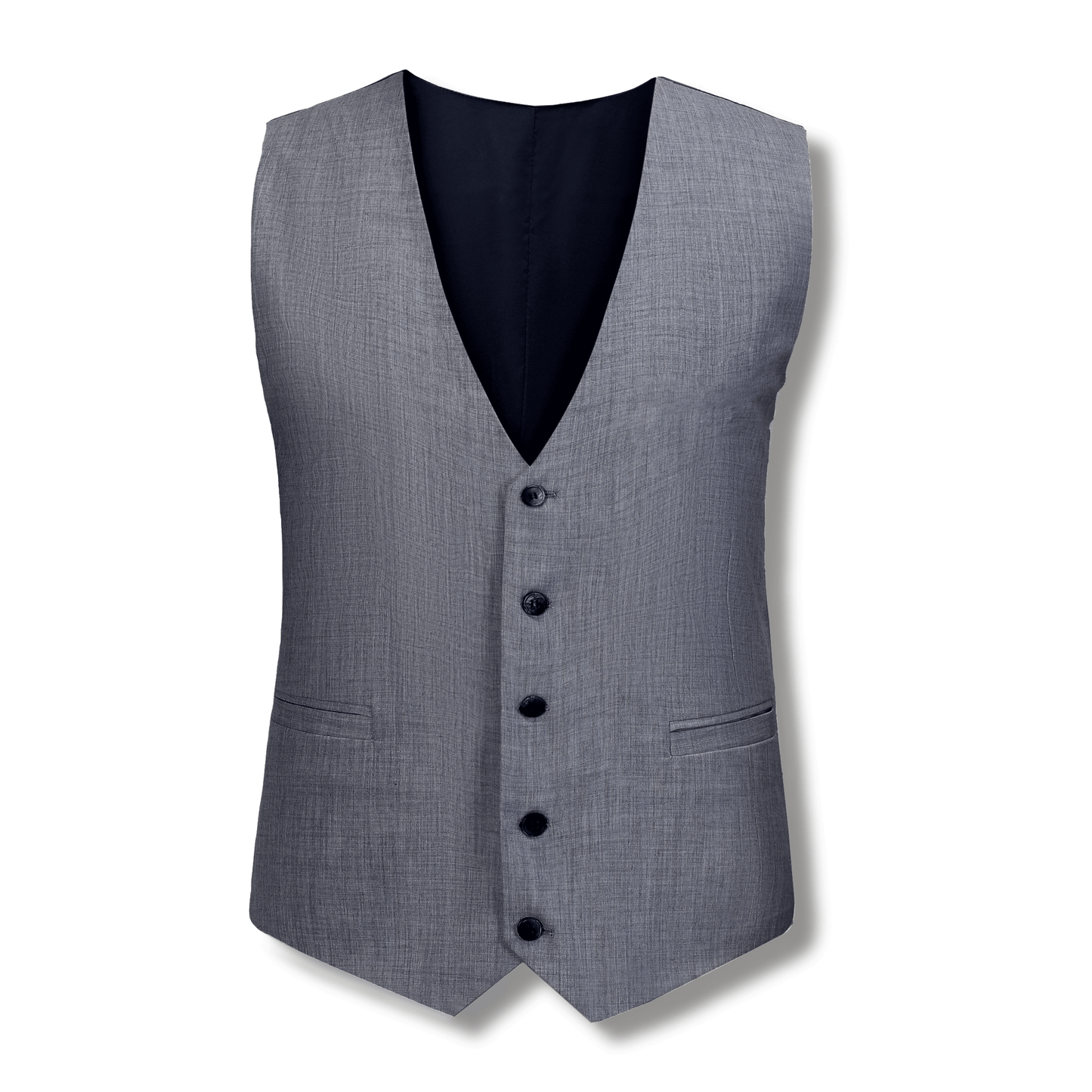 Matteo Men's 5B Wool Blend With Stretch Vest