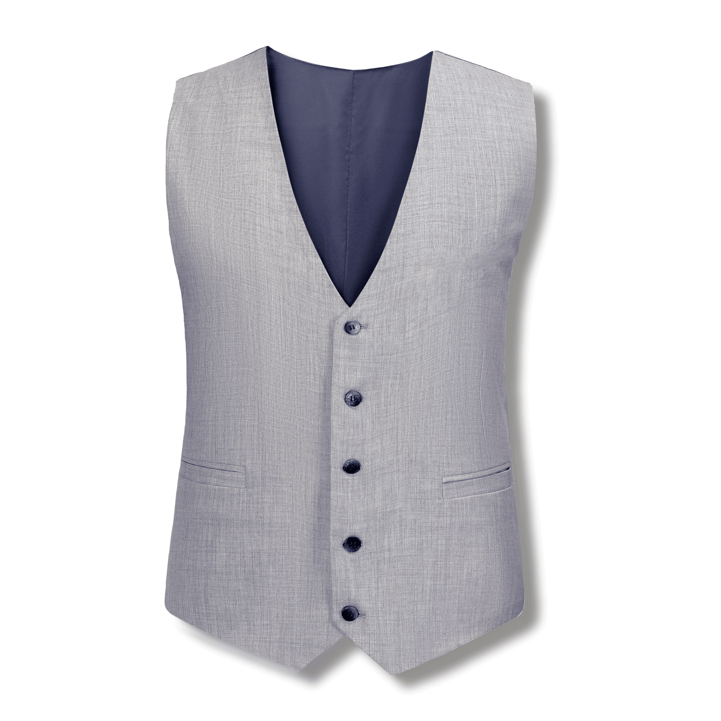 Matteo Men's 5B Wool Blend With Stretch Vest