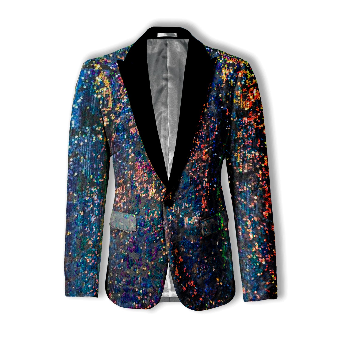 Rufus Sequin Peak Lapel Dinner Jacket