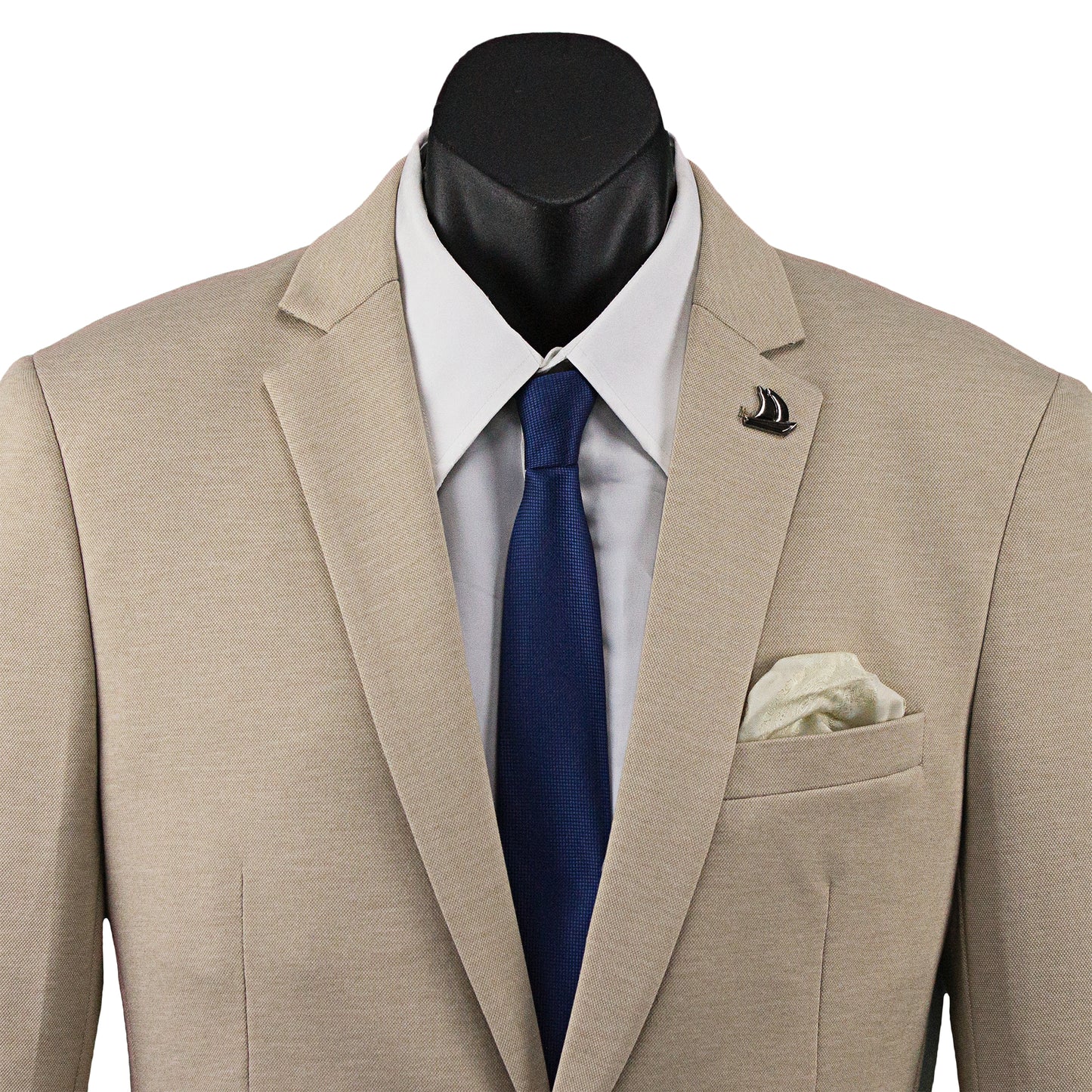 Isaac Stretch Jersey Sports Jacket - Sand