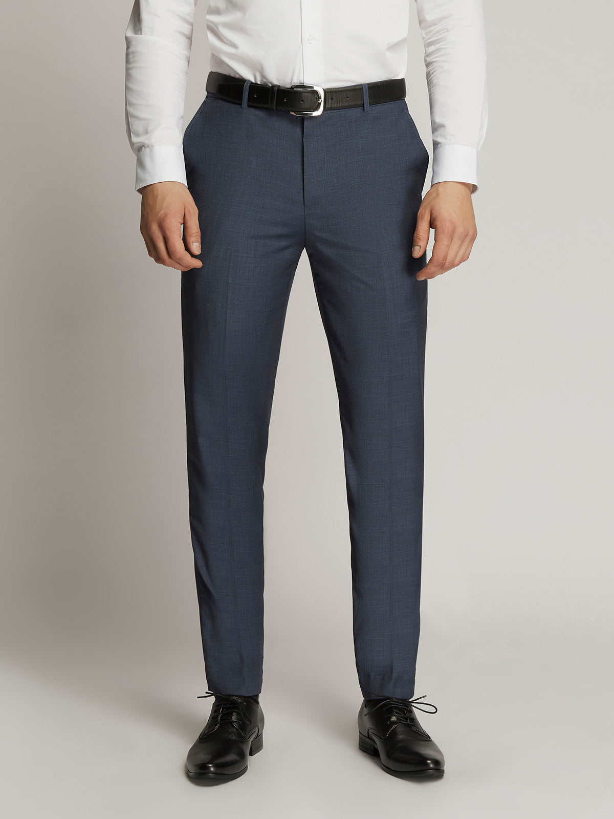 Hudson Oxford Weave Flatfront Trousers
