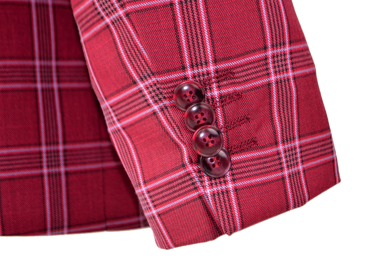 Tommi Red Check Suit