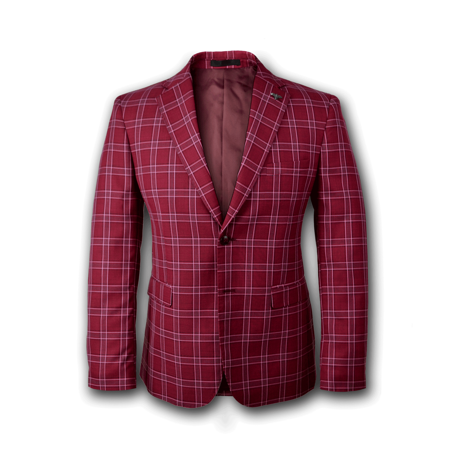 Tommi Red Check Suit