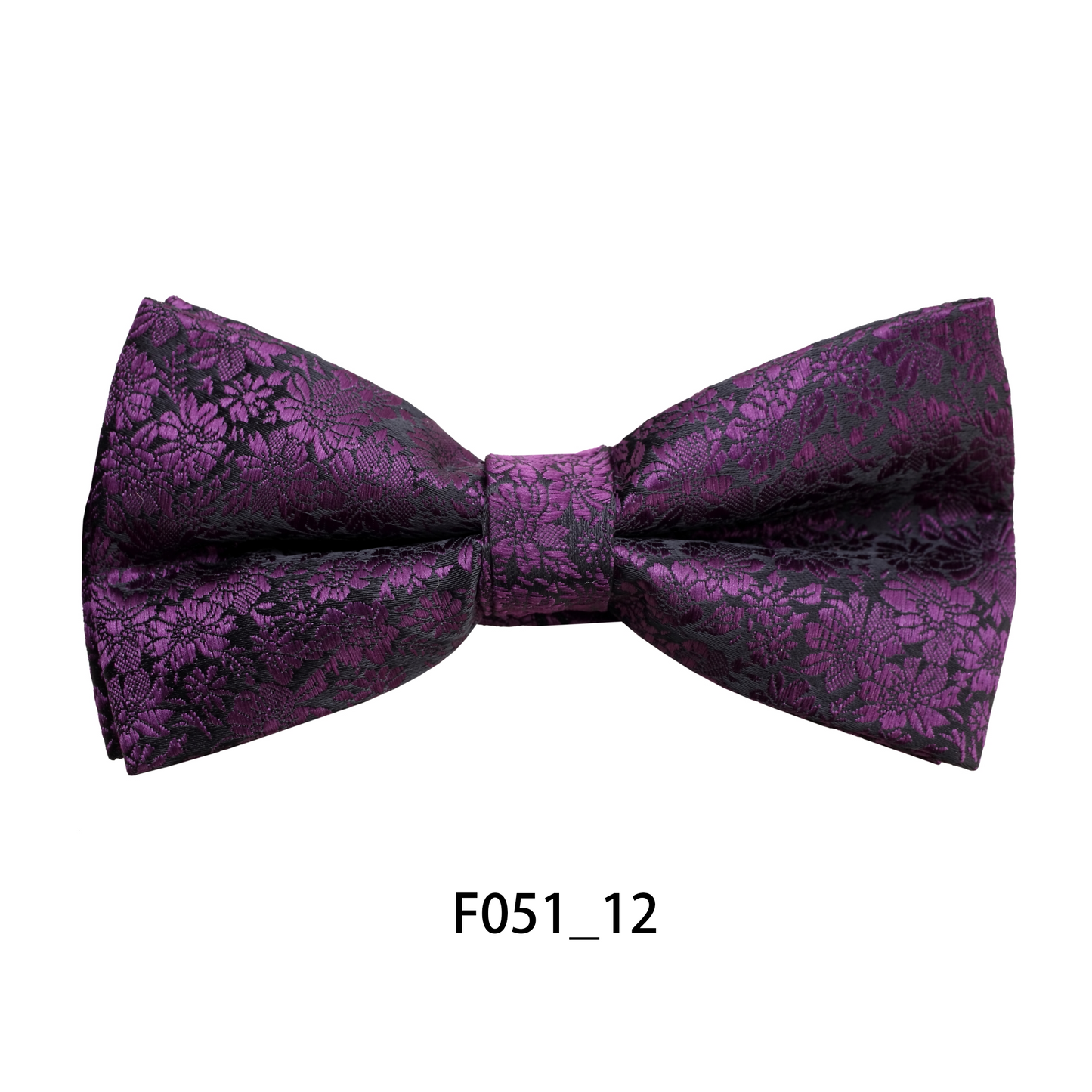 Daisy Patterned Bow Tie