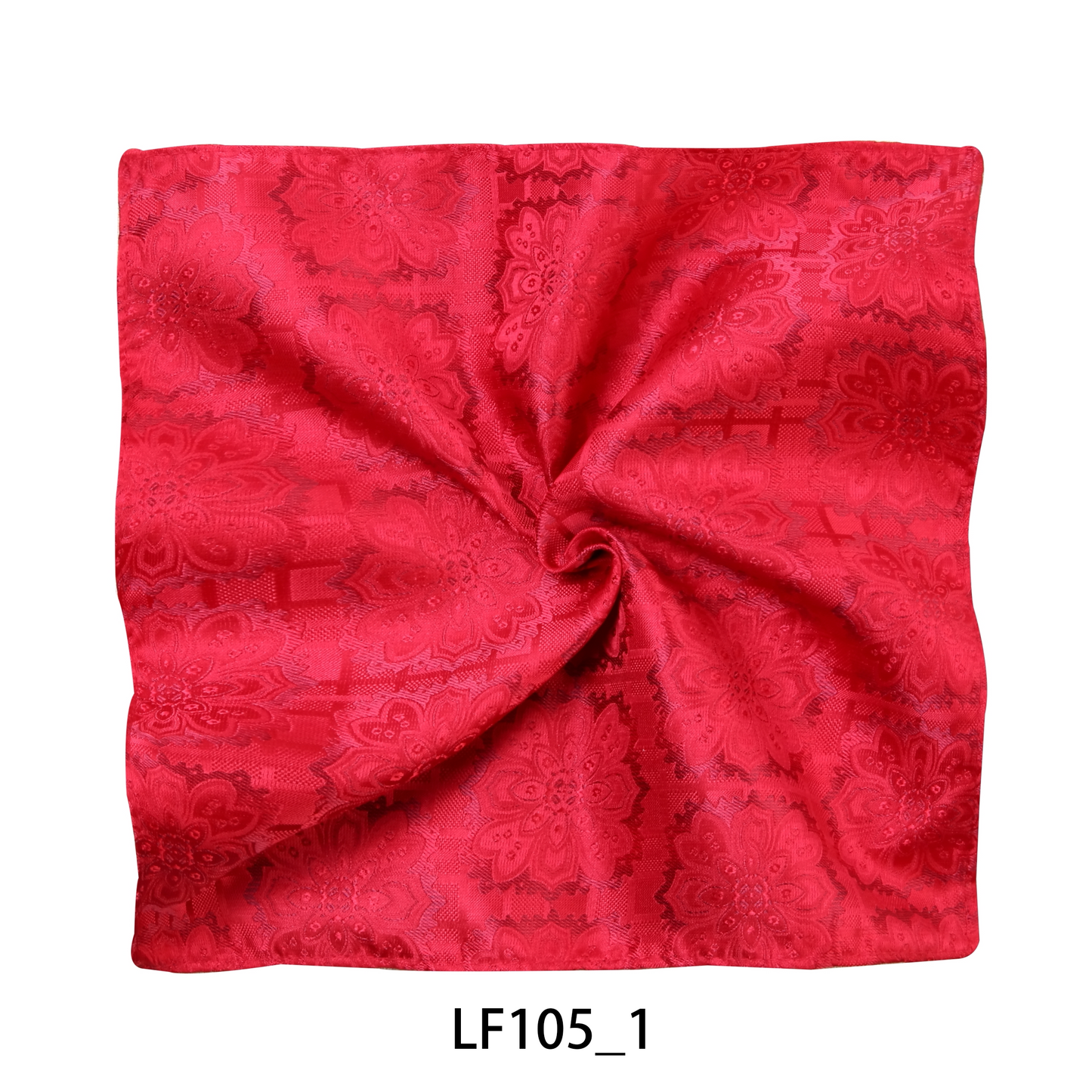 Floral Geometric Pocket Square