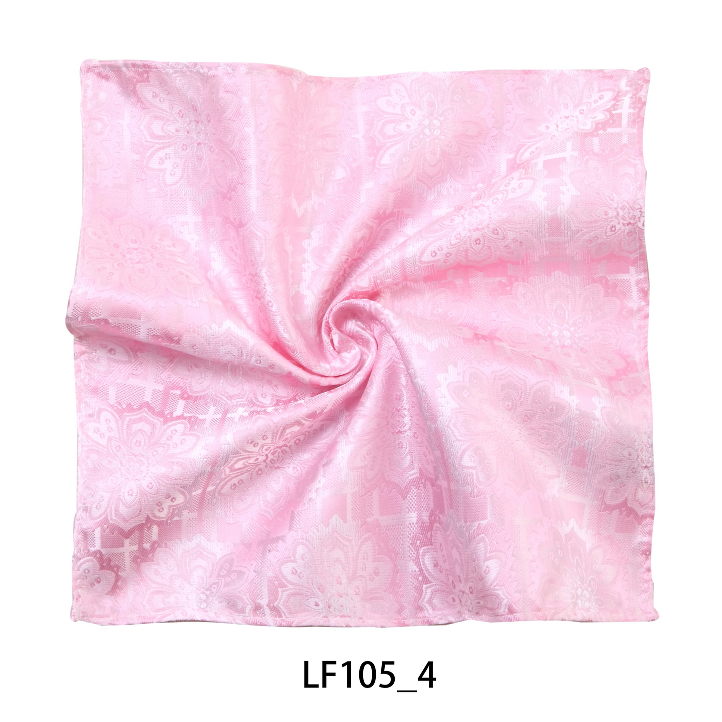 Floral Geometric Pocket Square