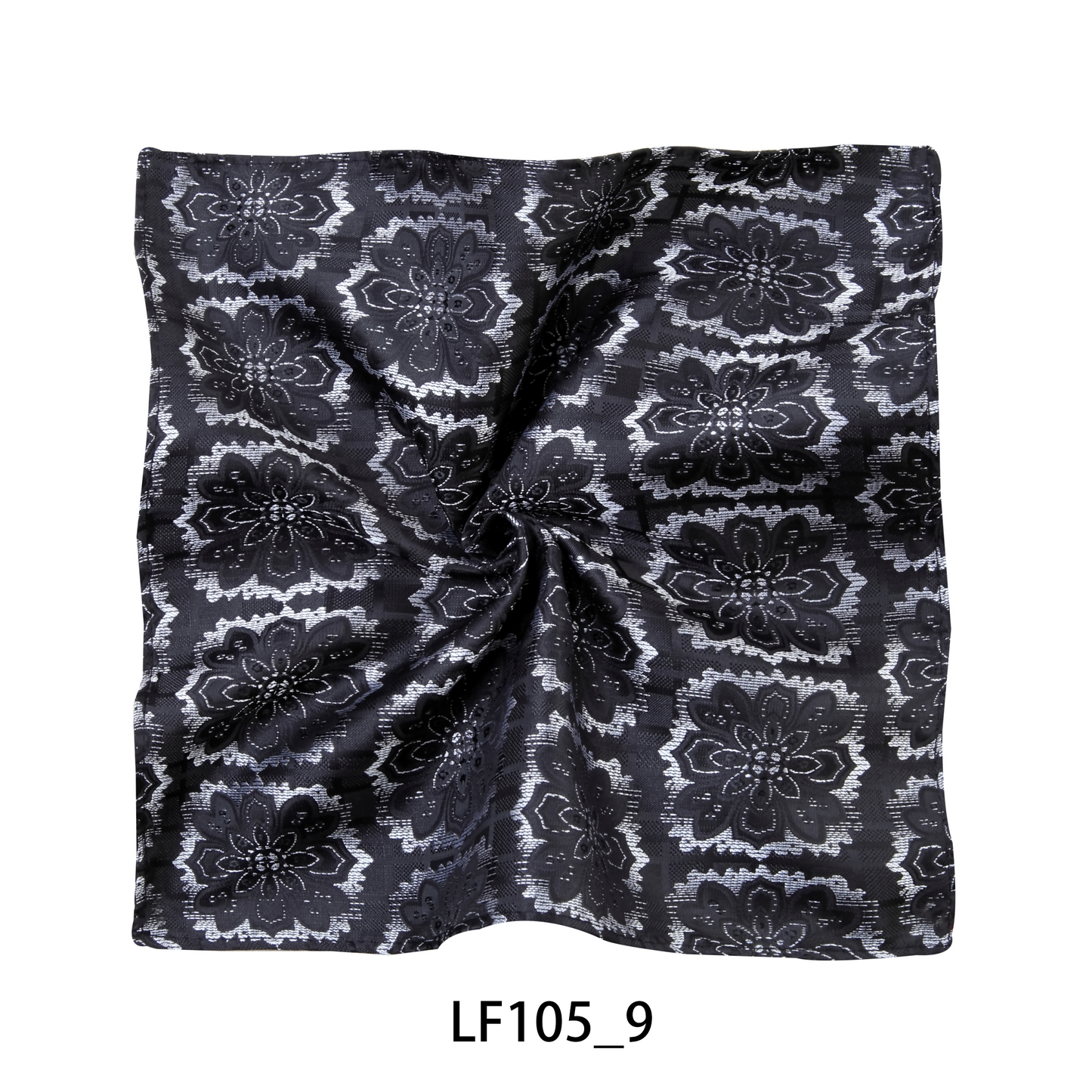 Floral Geometric Pocket Square