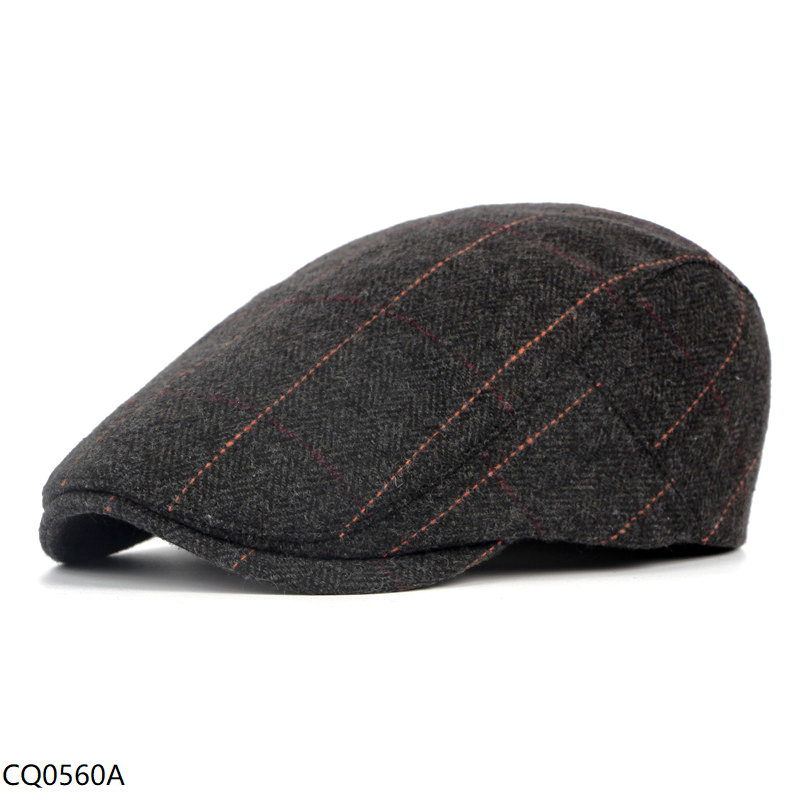 Graph Check Flat Cap