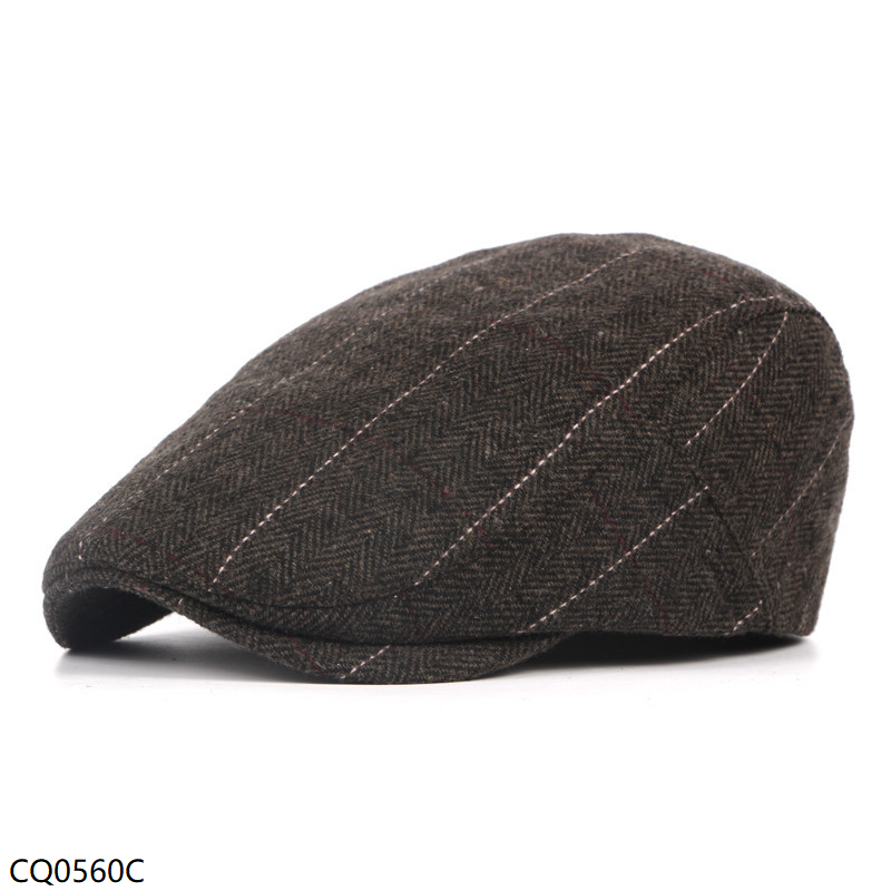 Graph Check Flat Cap