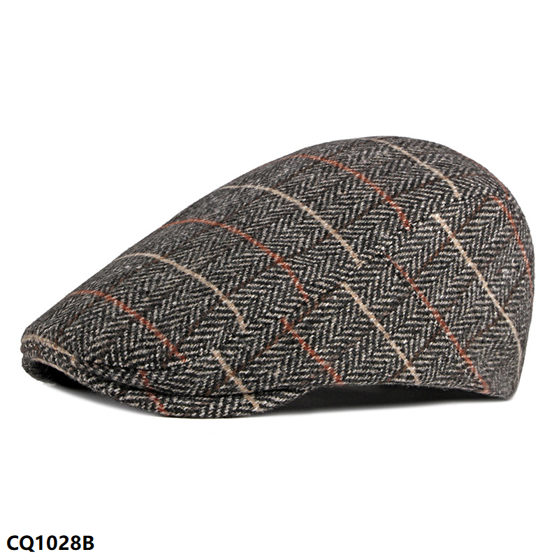 Graph Check Flat Cap
