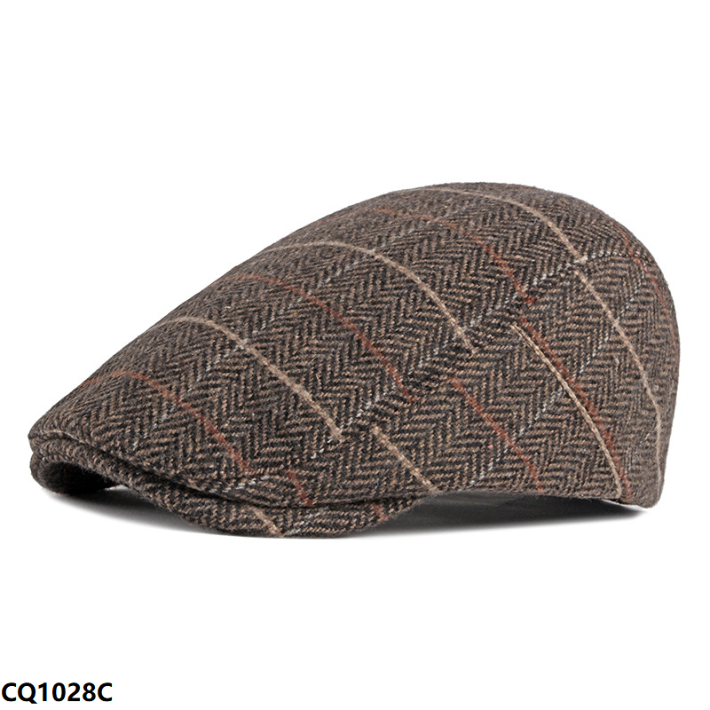 Graph Check Flat Cap