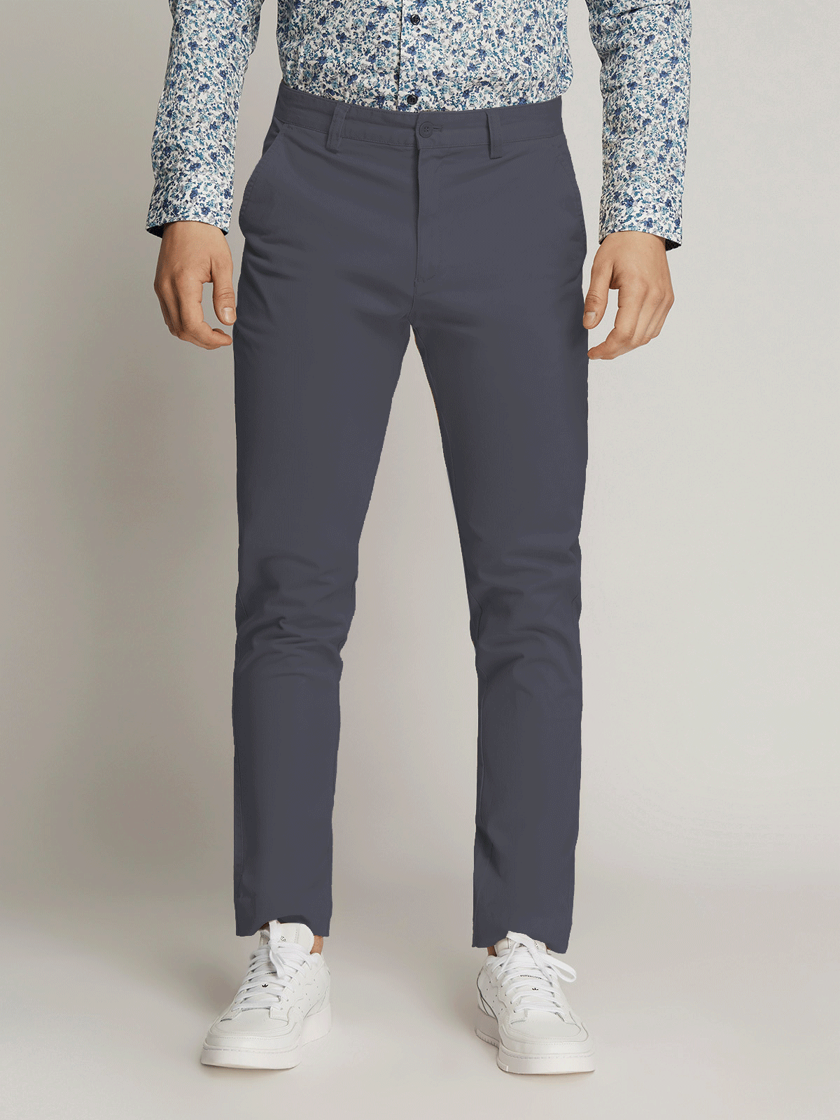 Ledger Peach Finish Fine Cotton Slim Fit Chino