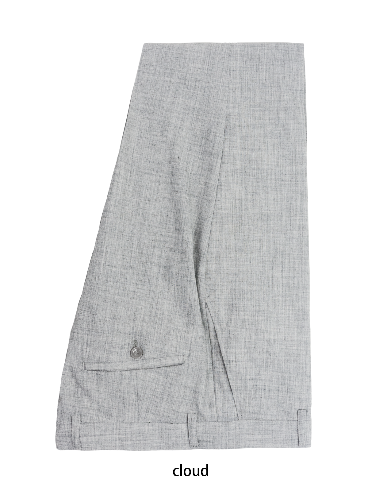 Stallone Plain Weave Stretch Suit - Cloud