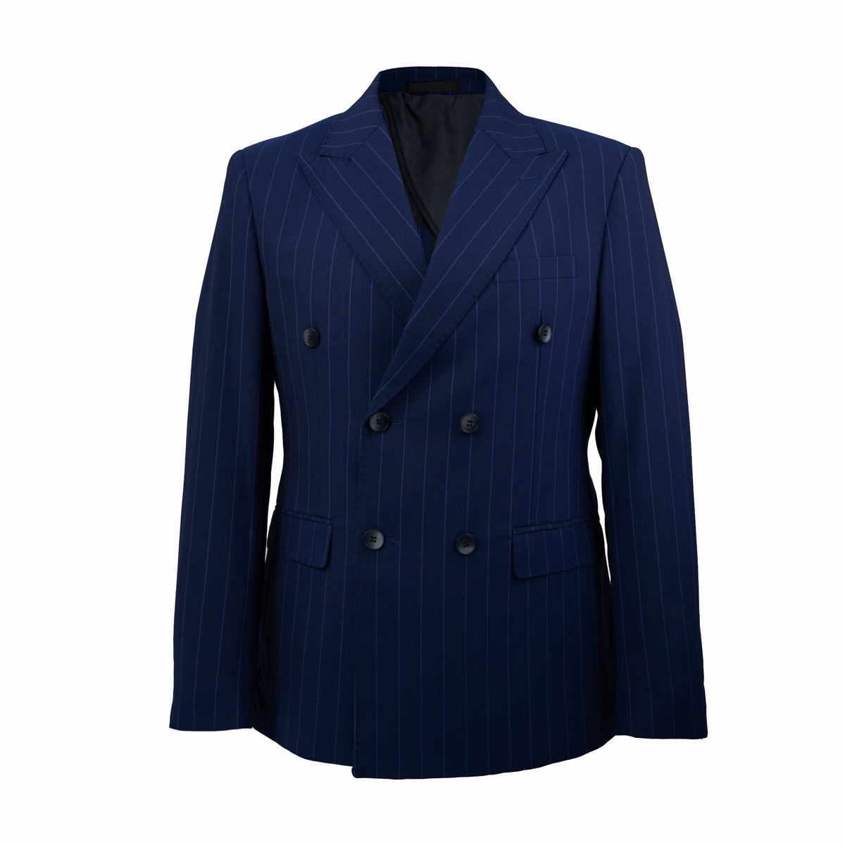 Elliot Pin Stripe Double Breasted Jacket