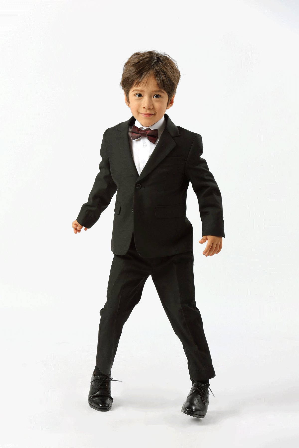 James Fine Twill Plain Boys Suit