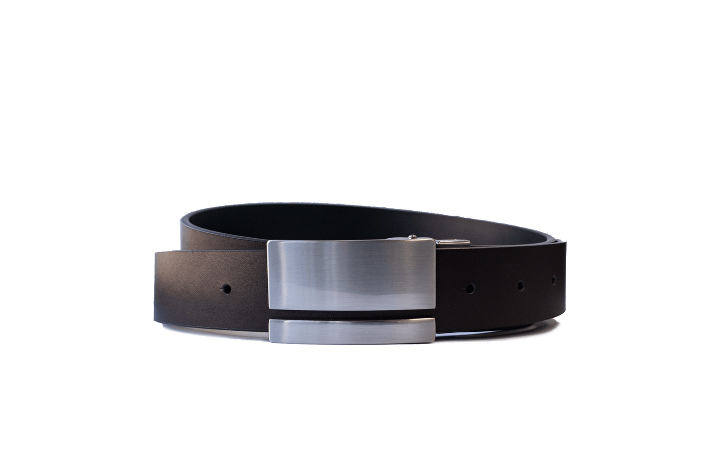2 Buckle Belt in Box Set - Black Box