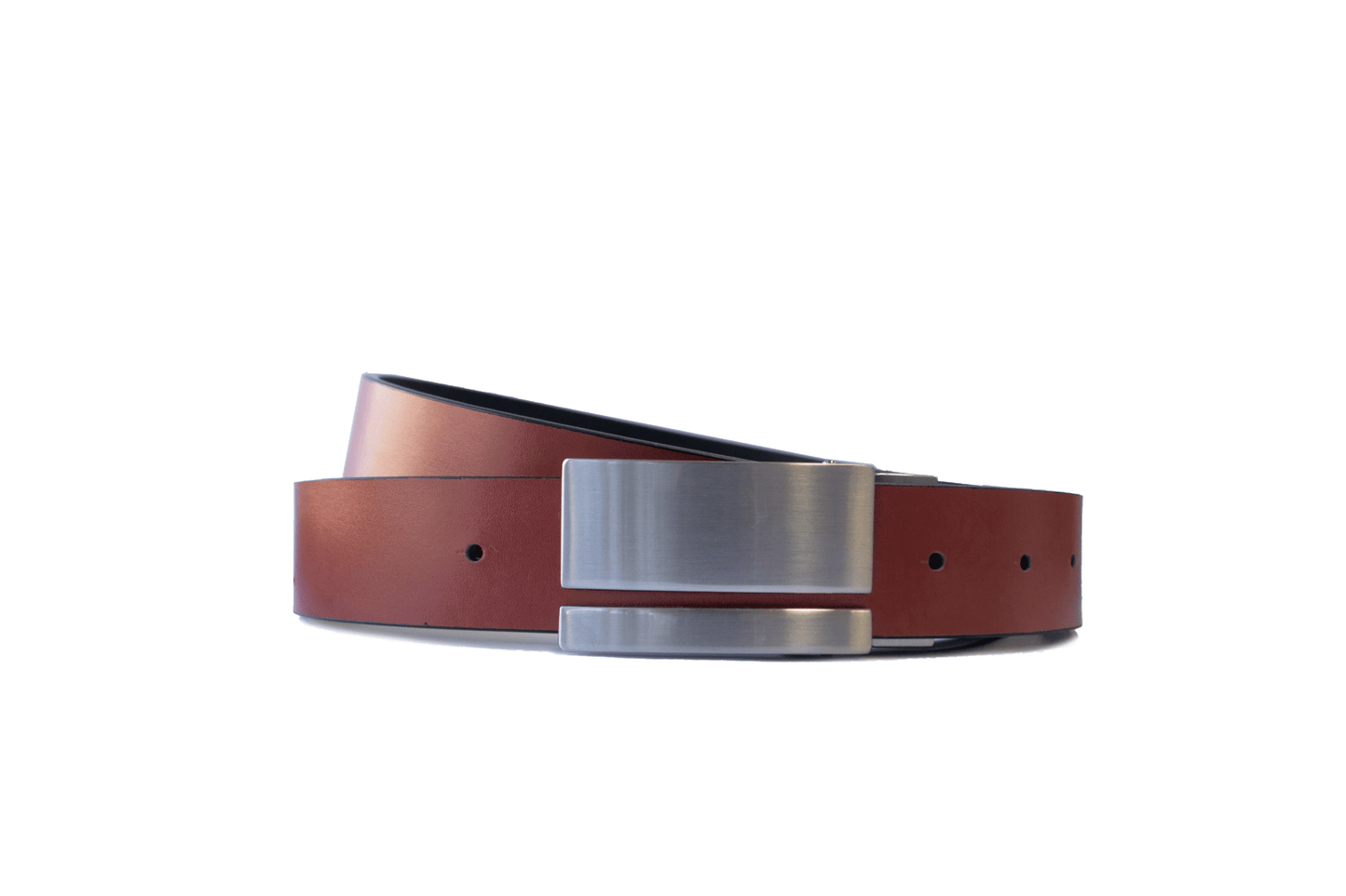 2 Buckle Belt in Box Set - Black Box