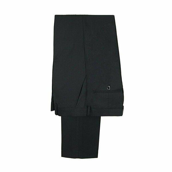 Edward Pin Dot Fine Texture Flatfront Trousers