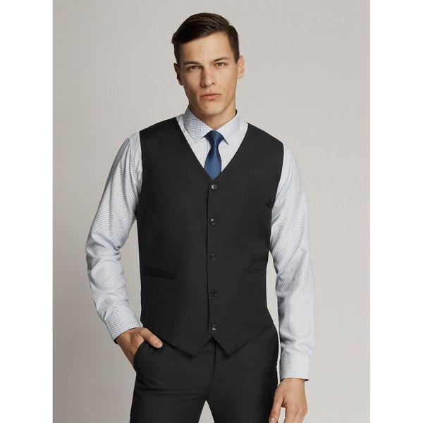 James Fine Twill Plain Vest