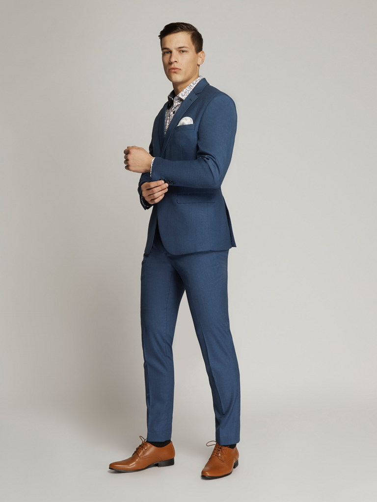 Harrison Plain Texture Suit