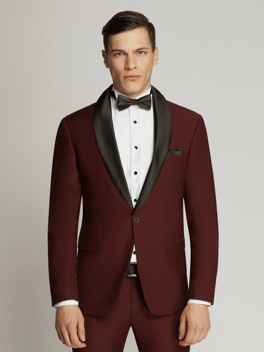 Harry Super Fine Twill Plain Detachable W2 Shawl Lapel Jacket