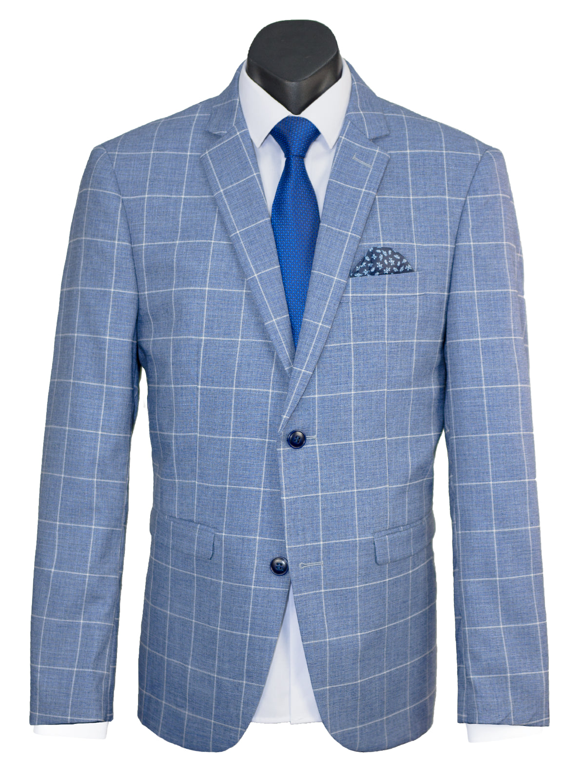 Edison Windowpane Check Jacket