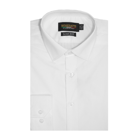Hugo Poplin Long Sleeve Boys Shirt