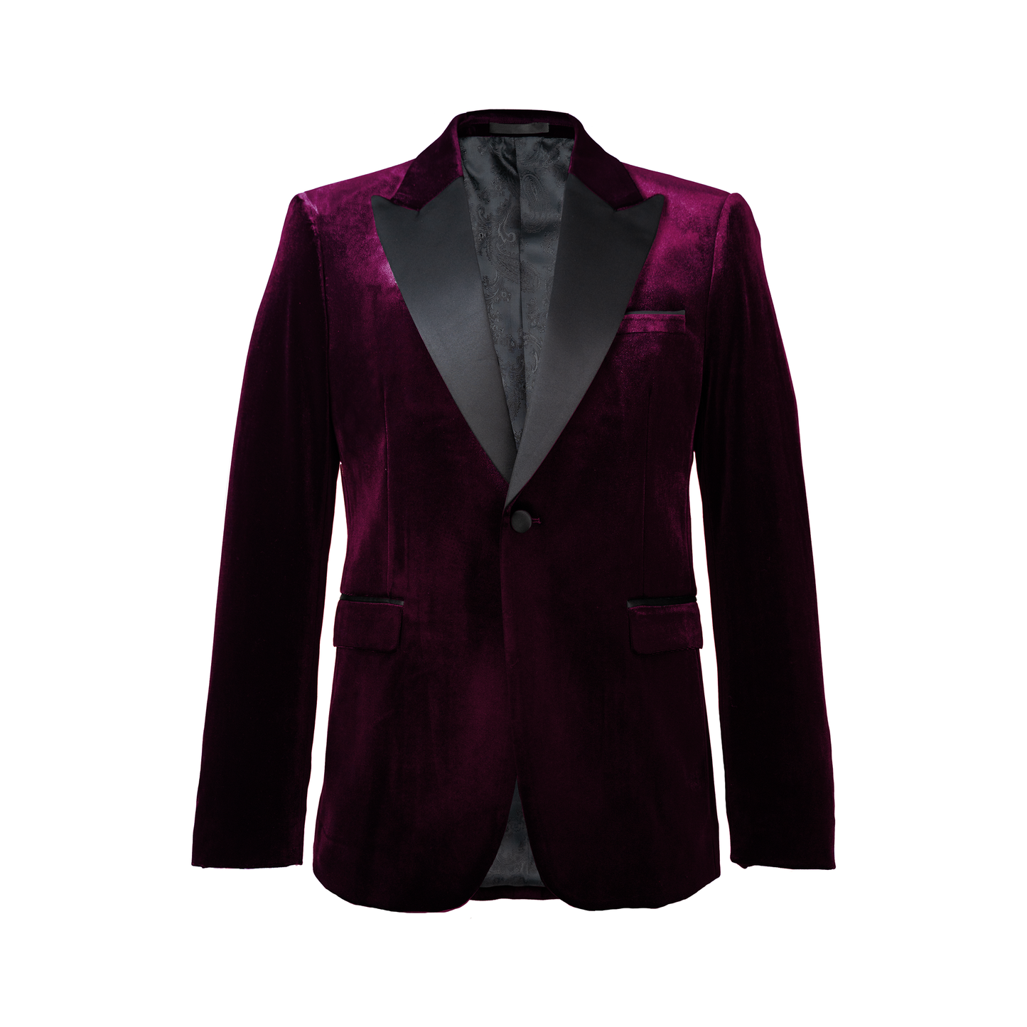 Duke Velvet Peak Lapel Jacket