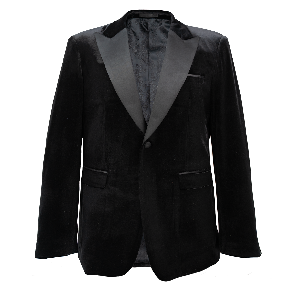Duke Velvet Peak Lapel Jacket