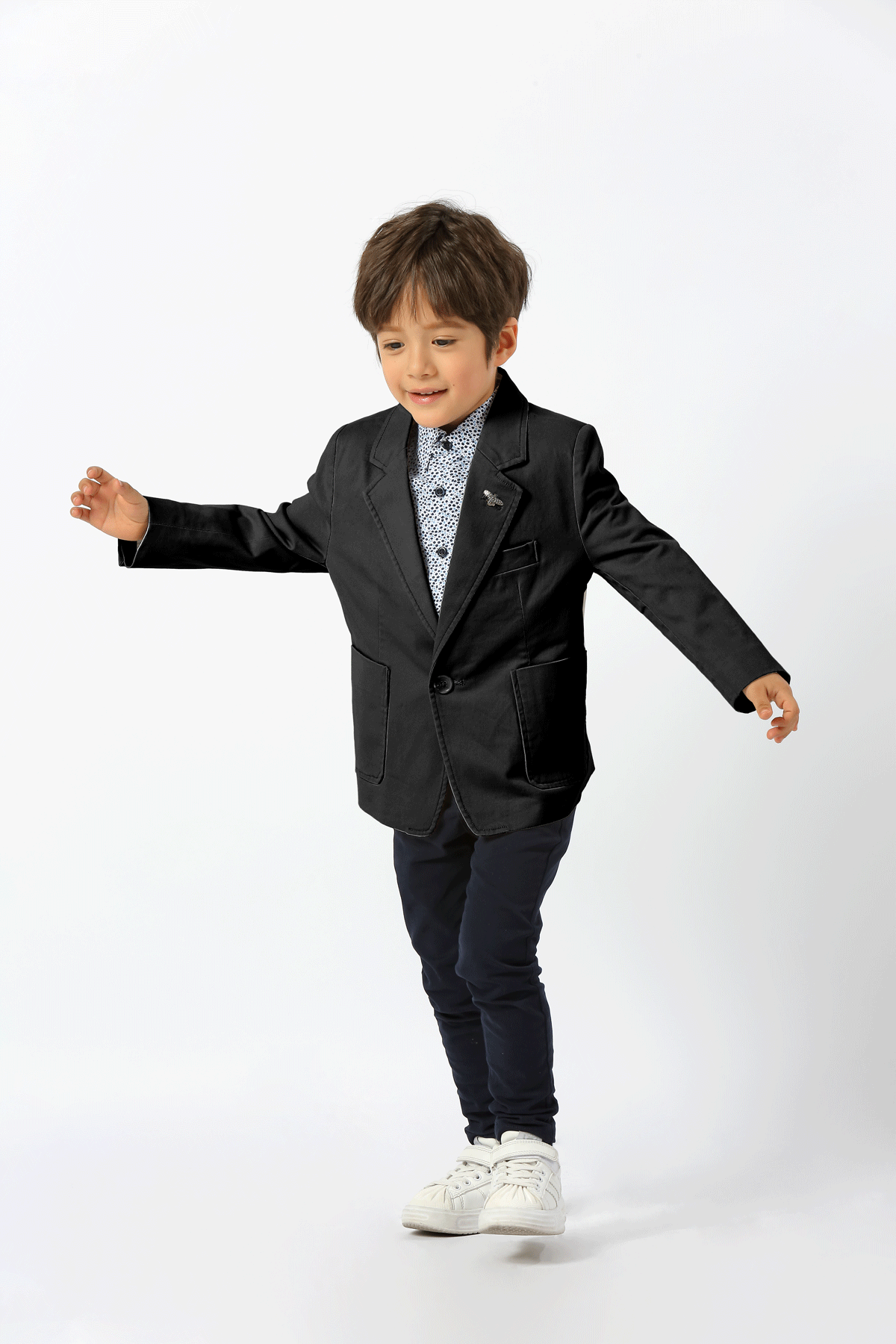 1609 Boys Cotton Sports Jacket
