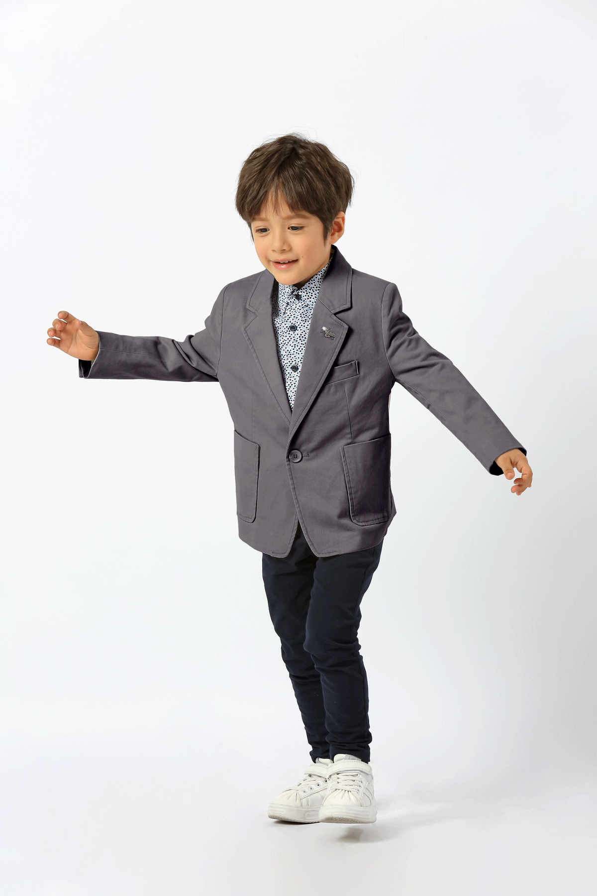 1609 Boys Cotton Sports Jacket