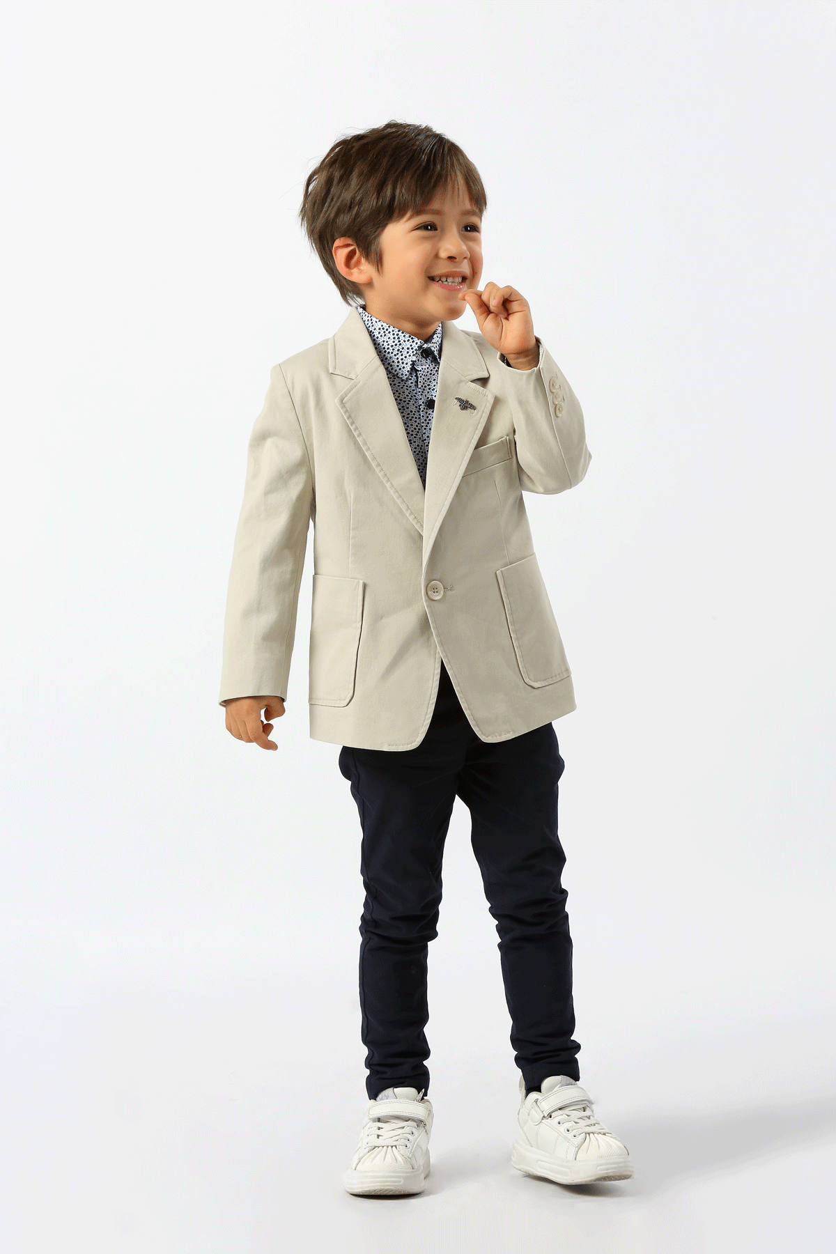 1609 Boys Cotton Sports Jacket