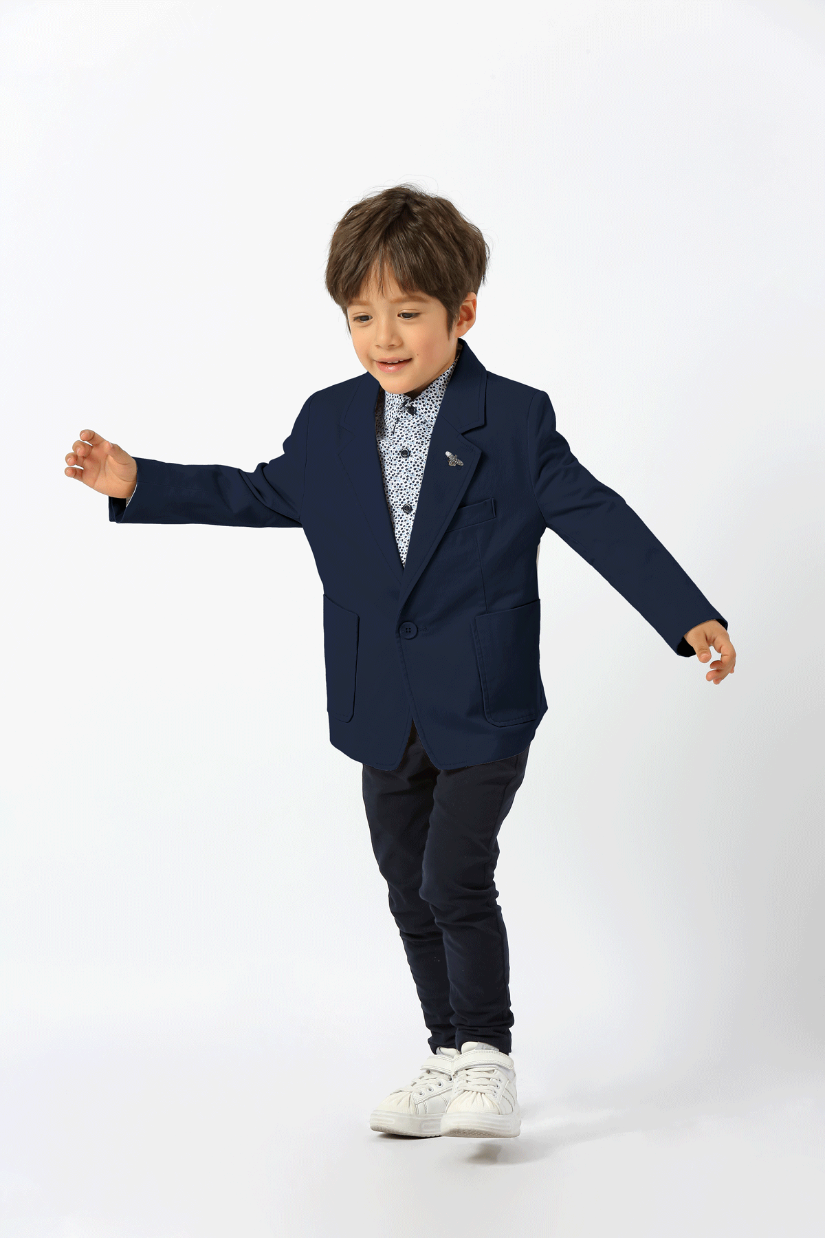 1609 Boys Cotton Sports Jacket